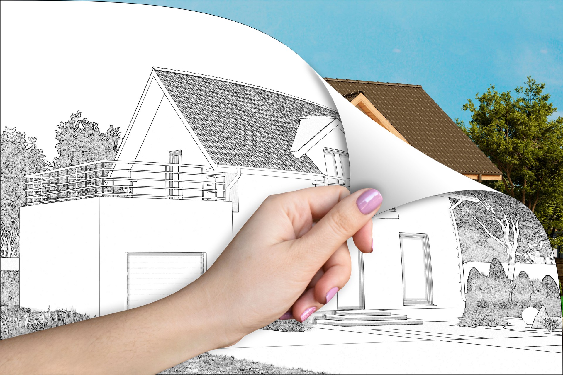 A cottage renovation concept